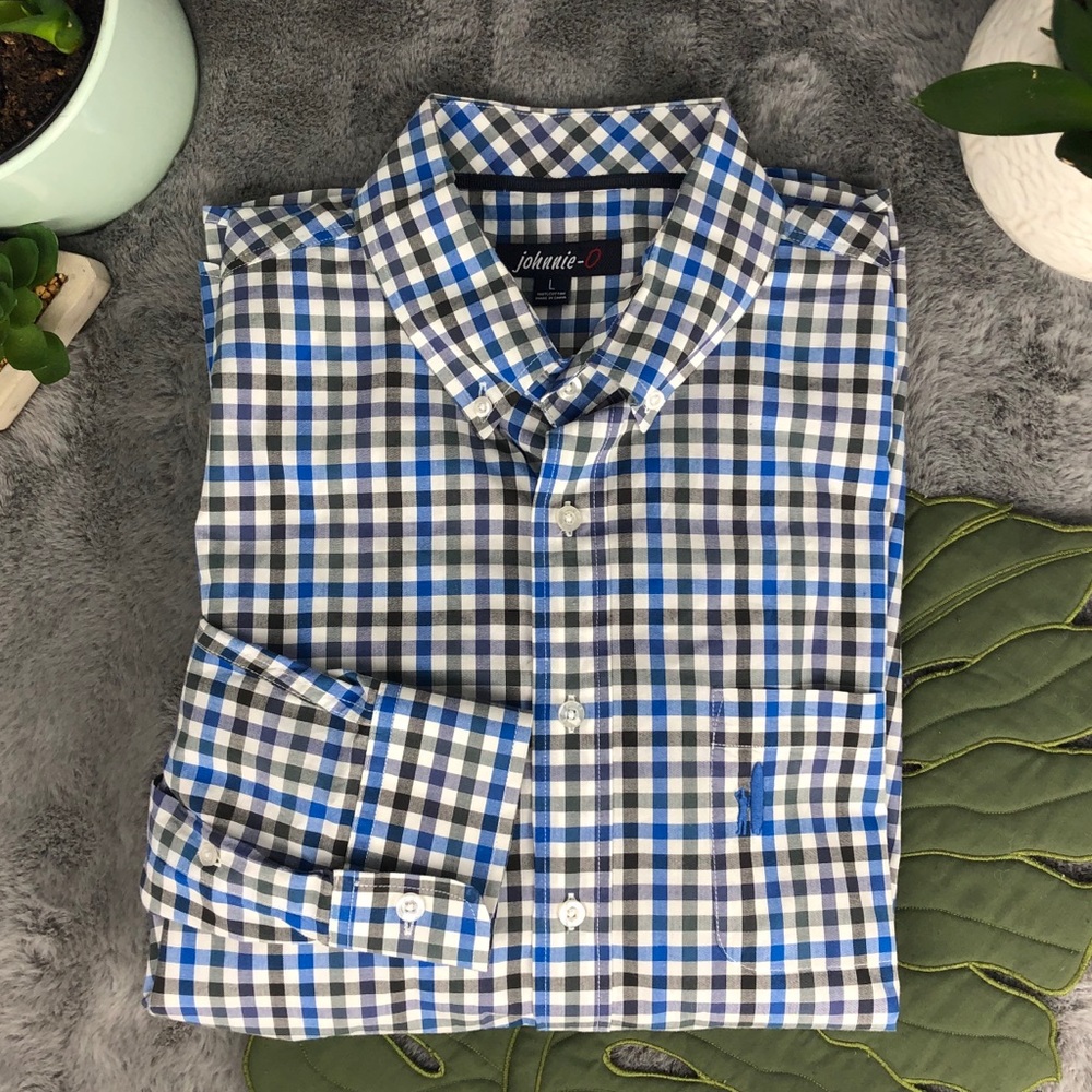 Johnnie-O Nelson Check Button-Down Shirt